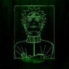 Акриловый светильник-ночник Наруто зеленый tty-n000052