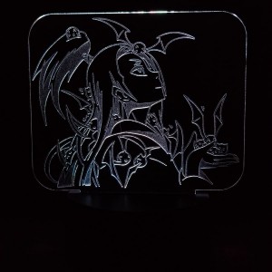 Акриловый светильник-ночник Дейдара белый tty-n000503