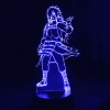 Акриловый светильник-ночник Учиха Мадара (Uchiha Madara) 2 синій tty-n000392