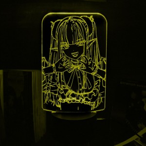 Акриловый светильник-ночник Марин Китагава 2 желтый tty-n002133