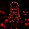 Акриловый светильник-ночник Марин Китагава красный tty-n001915