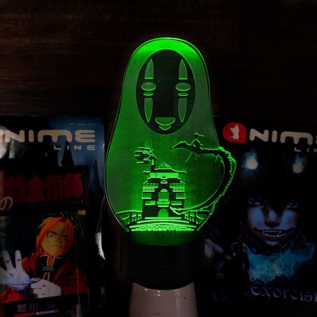 Акриловий світильник-нічник Формен Spirited Away зелений tty-n001788