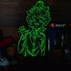 Акриловый светильник-ночник Емма The Promised Neverland зеленый tty-n001767