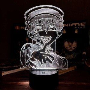 Акриловий світильник-нічник Ханако Кун 3 білий tty-n001504