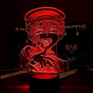 Акриловий світильник-нічник Ханако Кун 3 червоний tty-n001502