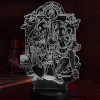 Акриловый светильник-ночник Ханако Кун Три Хранителя часов белый tty-n001588