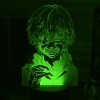 Акриловый светильник-ночник Кэн Канеки (Ken Kaneki) зеленый tty-n000618