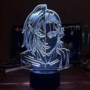 Акриловый светильник-ночник Кэн Канеки 3 белый tty-n001735