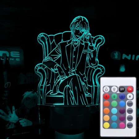 Акриловый светильник-ночник с пультом 16 цветов Патриот Мориарти tty-n001925