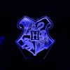 Акриловый светильник-ночник Hogwarts School синий tty-n002074
