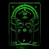Акриловый светильник-ночник Врата в Морию зеленый tty-n001130