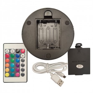 Акриловий світильник-нічник з пультом 16 кольорів Hogwarts School tty-n002079. Photo 3