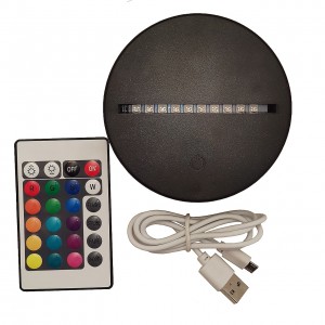 Акриловий світильник-нічник з пультом 16 кольорів Hogwarts School tty-n002079. Photo 2